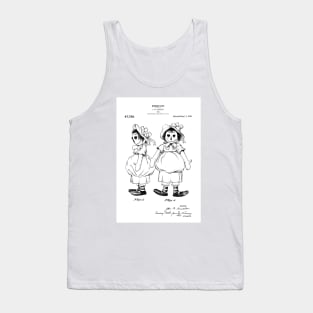 Raggedy Ann Doll Patent. Real Annabelle haunted or possessed doll - B Tank Top